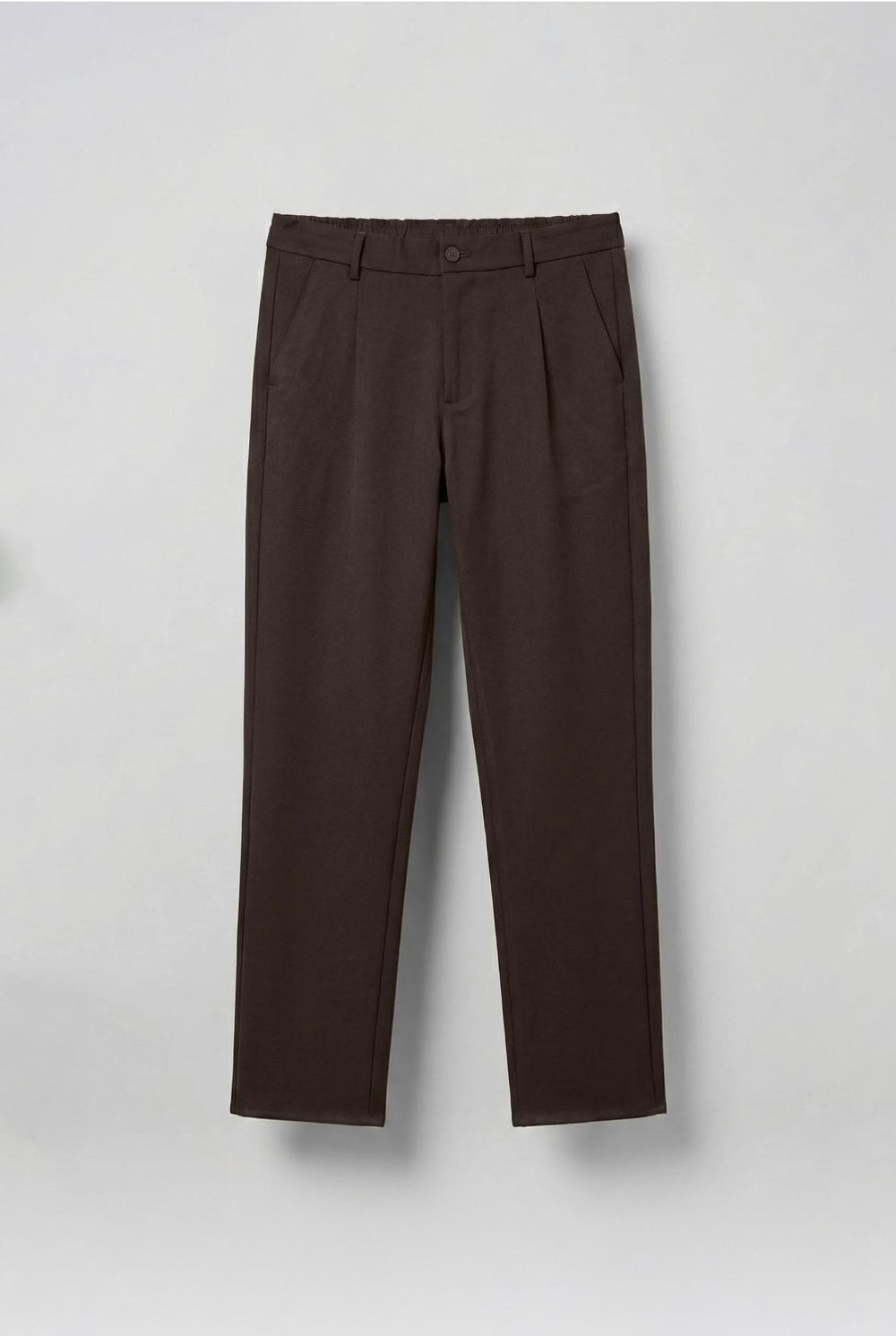 Baggy Kumaş Pantolon Kahverengi