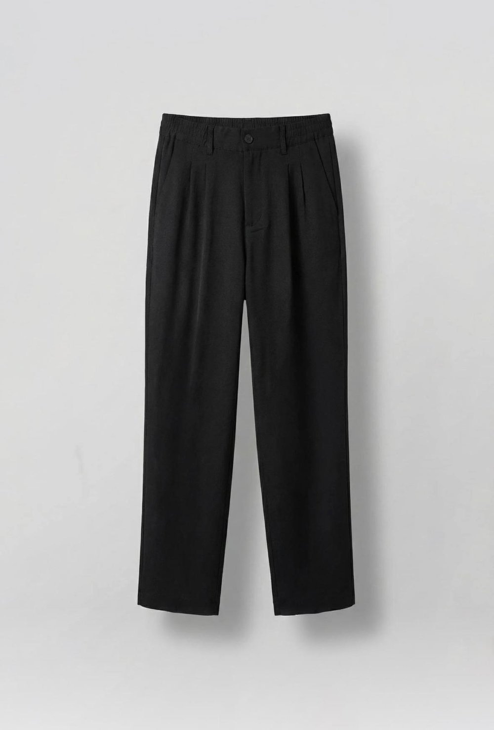 Baggy Kumaş Pantolon Siyah