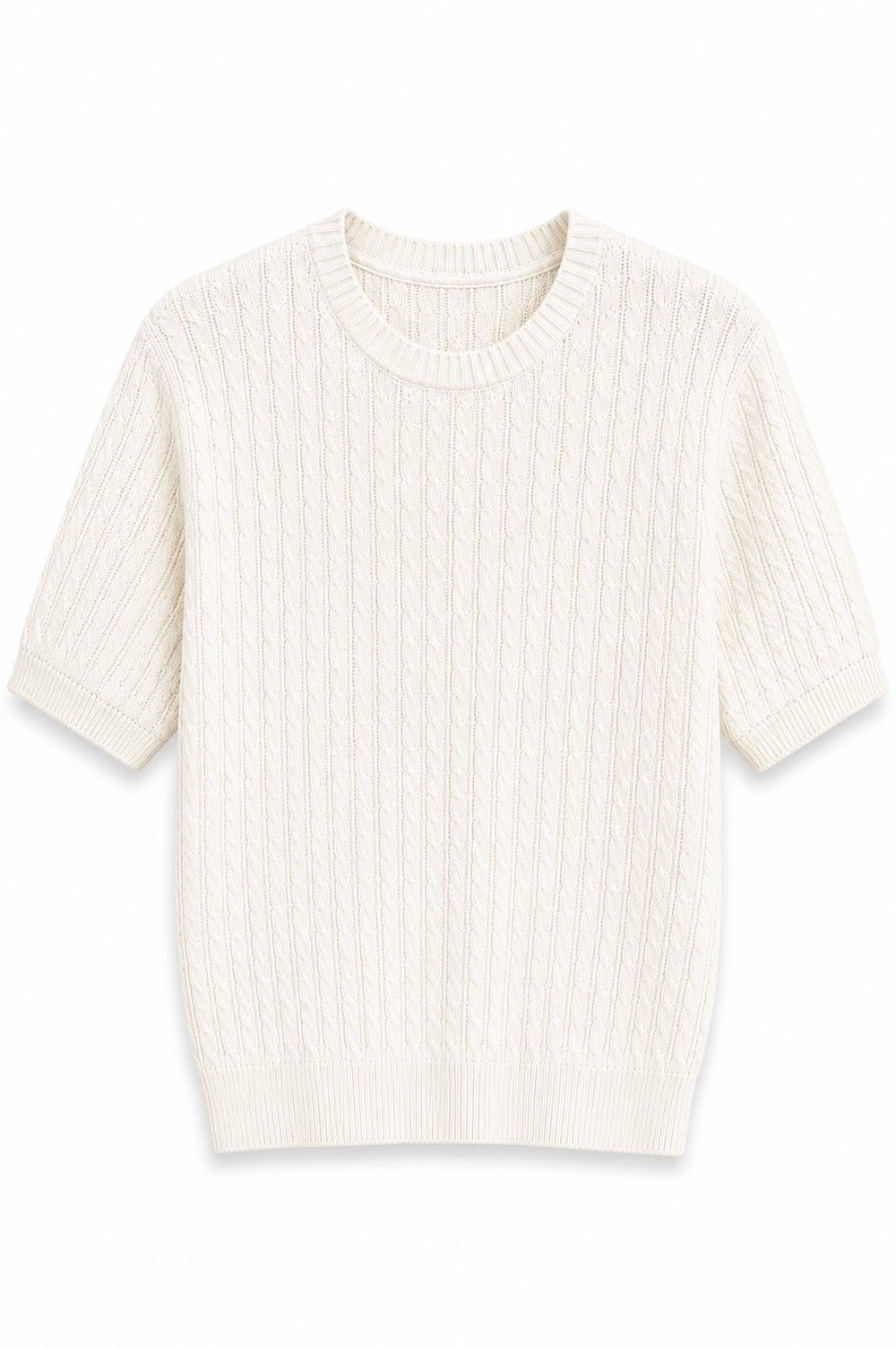 Erkek Regular Fit T-Shirt Beyaz
