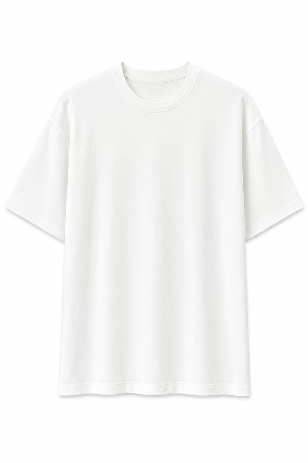 Oysho Kumaş Basic T-shirt Beyaz