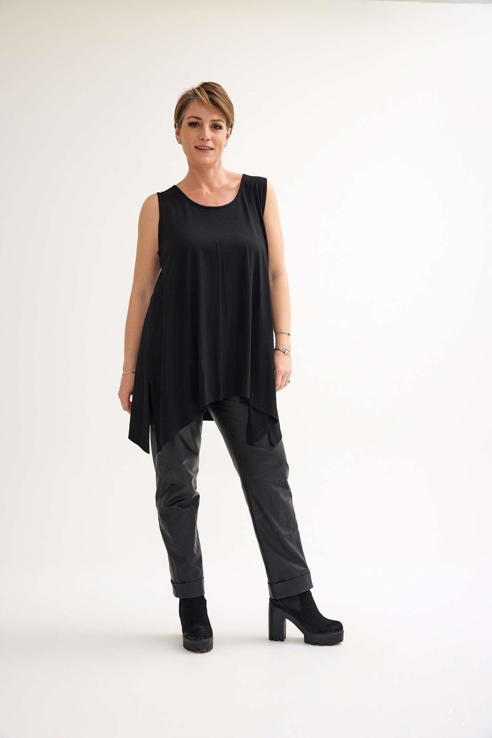 Black Viscose Athlete