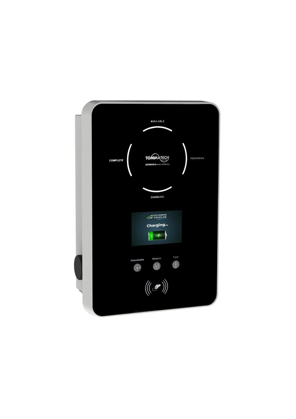 TommaTech Trio 22kW Üç Faz/400V AC Elektrikli Araç Şarj Ünitesi Kablosuz