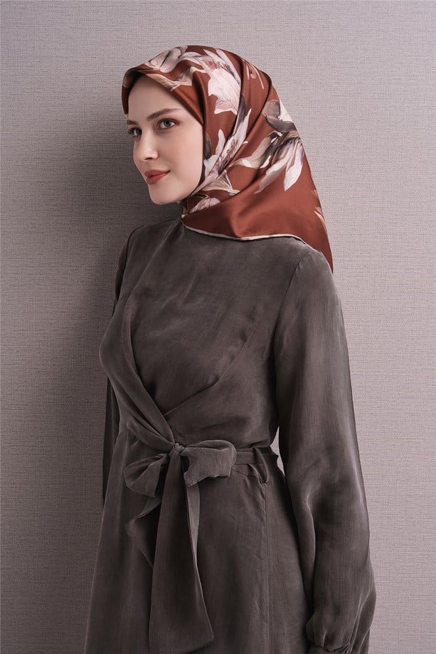 Armine Saf İpek Sura Eşarp 9620D 54