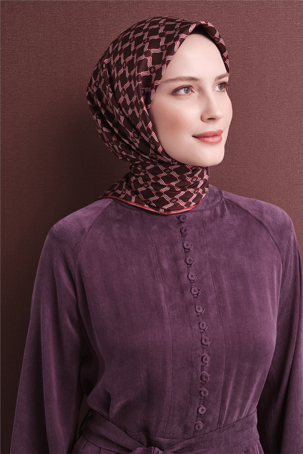 Armine Saf İpek Sura Eşarp 9636D 80