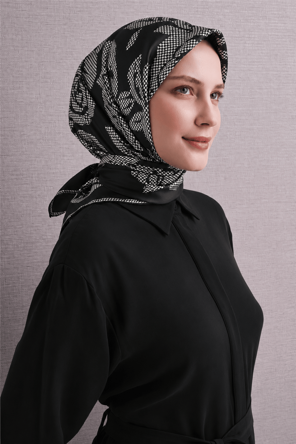 Armine Saf İpek Sura Eşarp 9645D 55