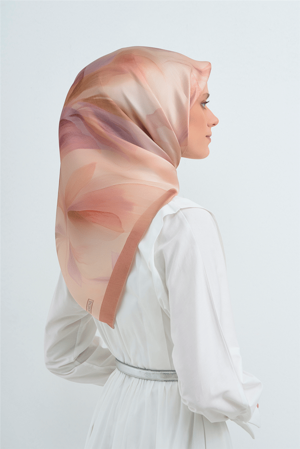 Saf İpek Twill Eşarp 9519D 32