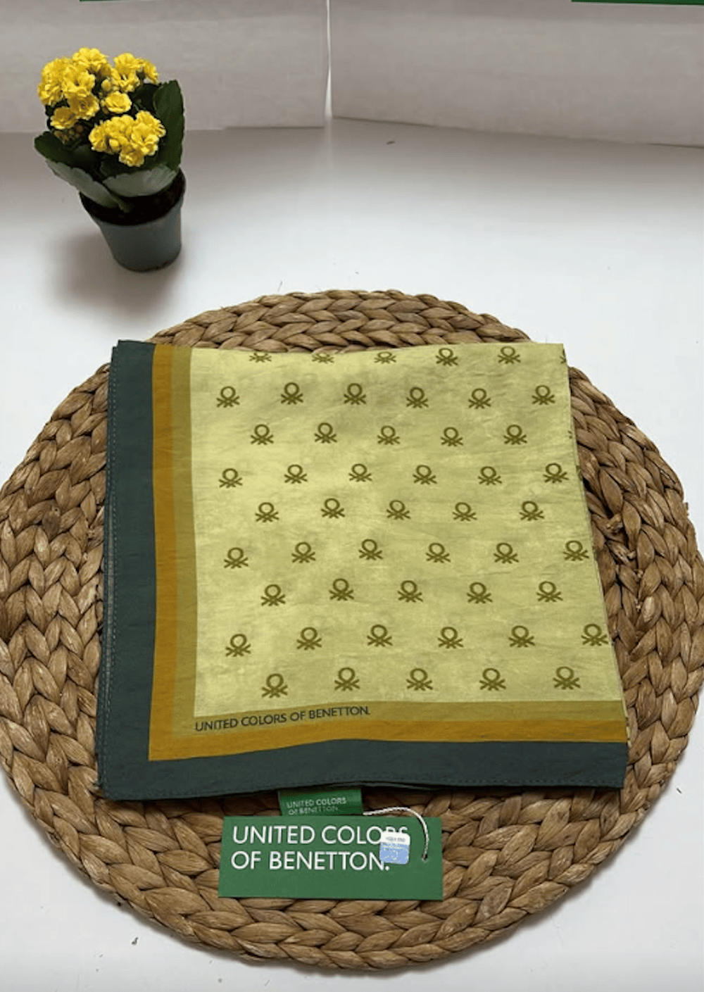 United of Benetton - Siena Eşarp Yeşil