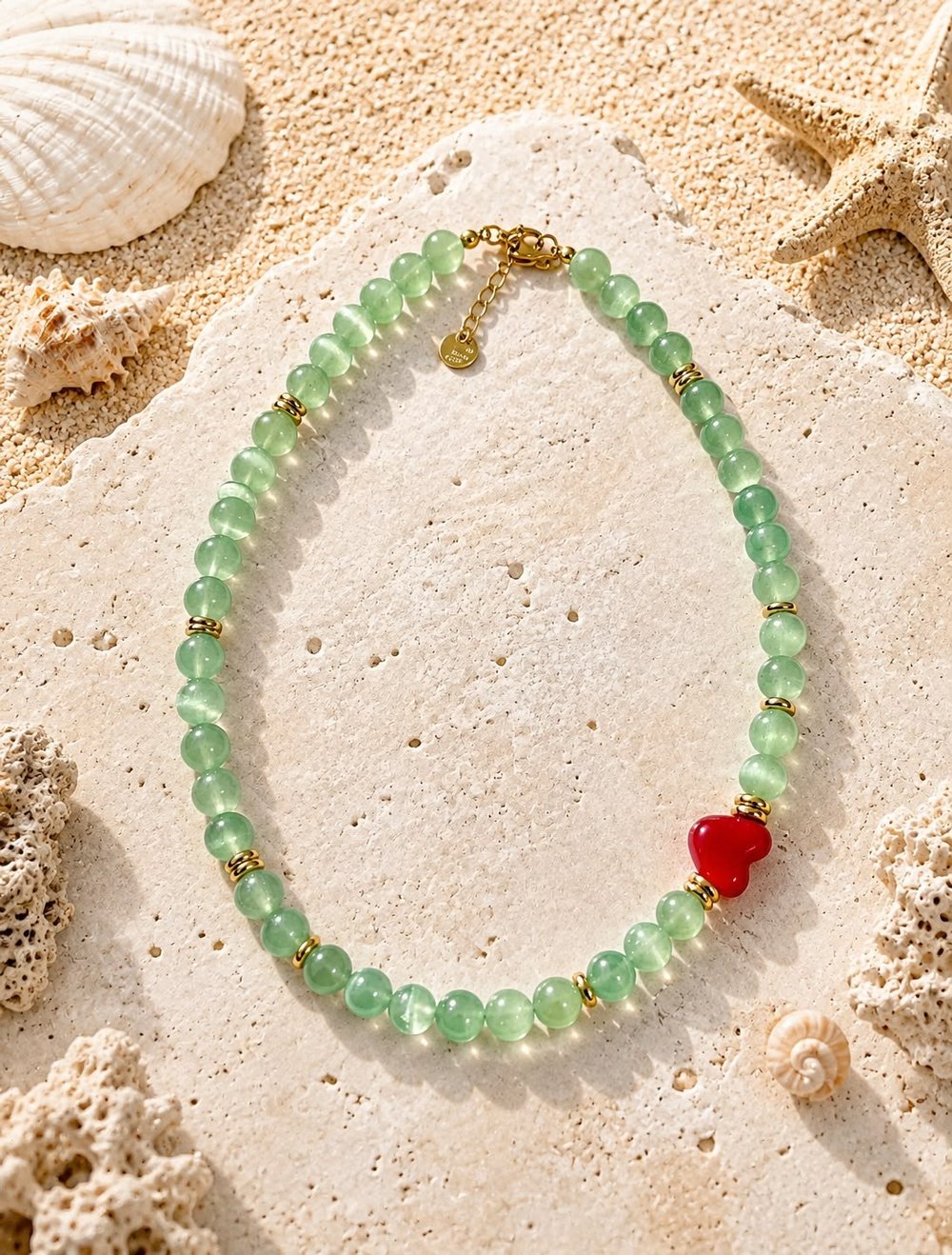 AMORE MINT - SELENİT KOLYE