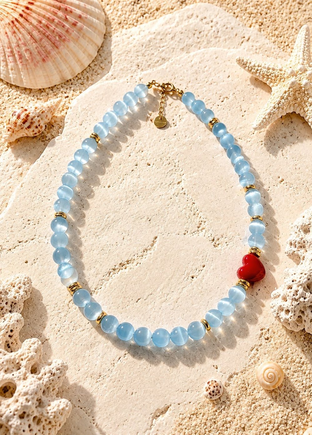 AMORE SKY - SELENİT KOLYE