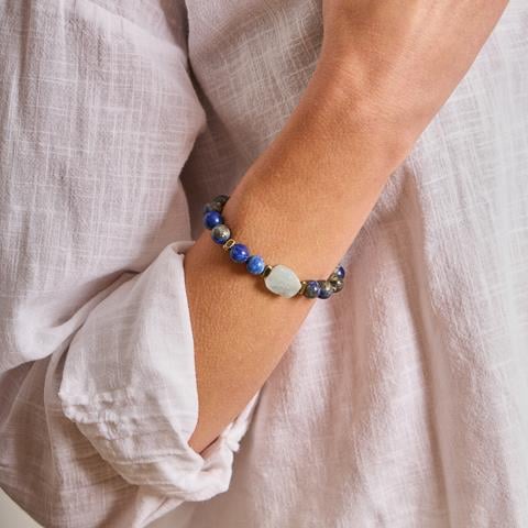 ORACLE BLUE - LAPİS LAZULİ BİLEKLİK