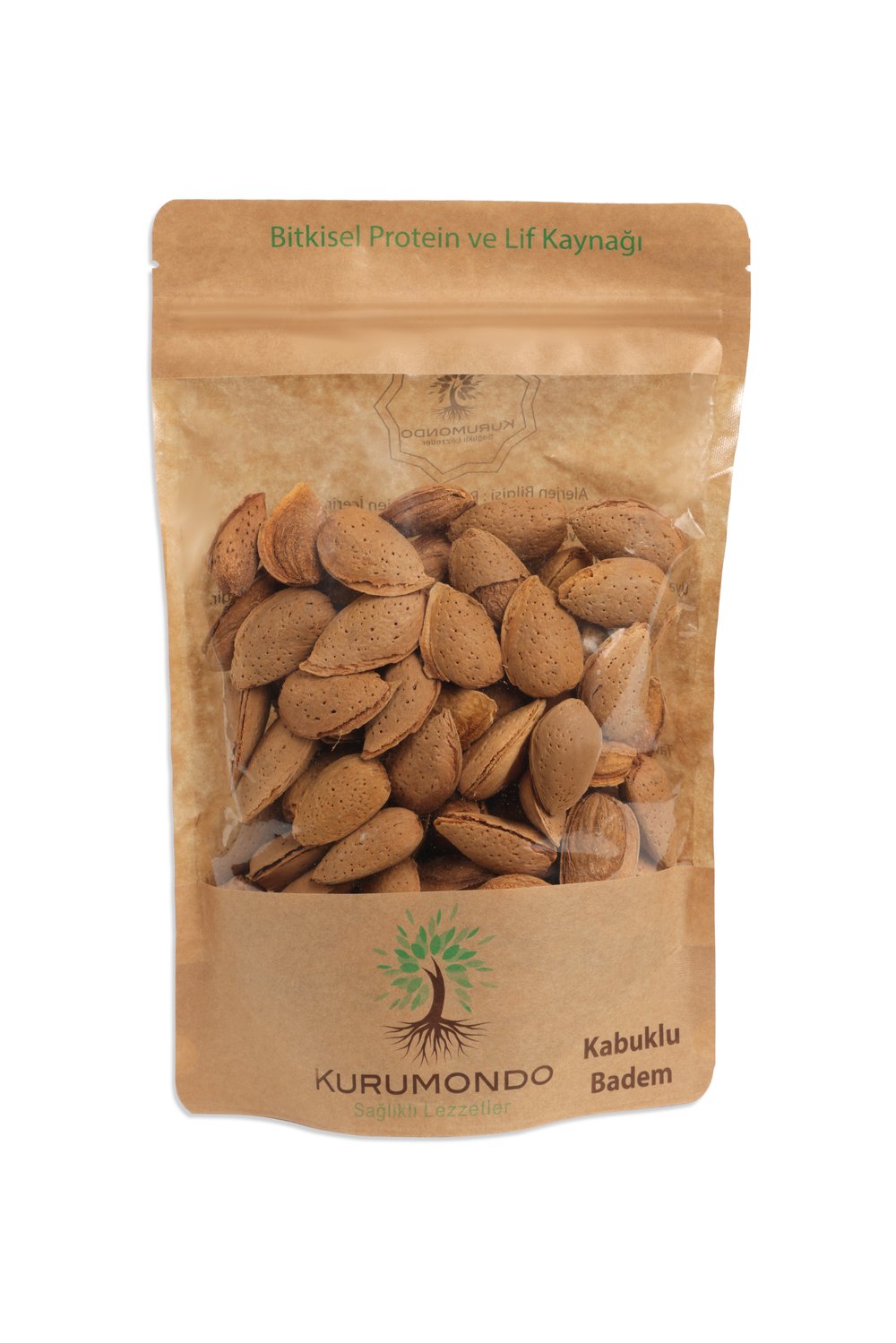 KABAKLU BADEM 650 gr  15'li PAKET (650X15)