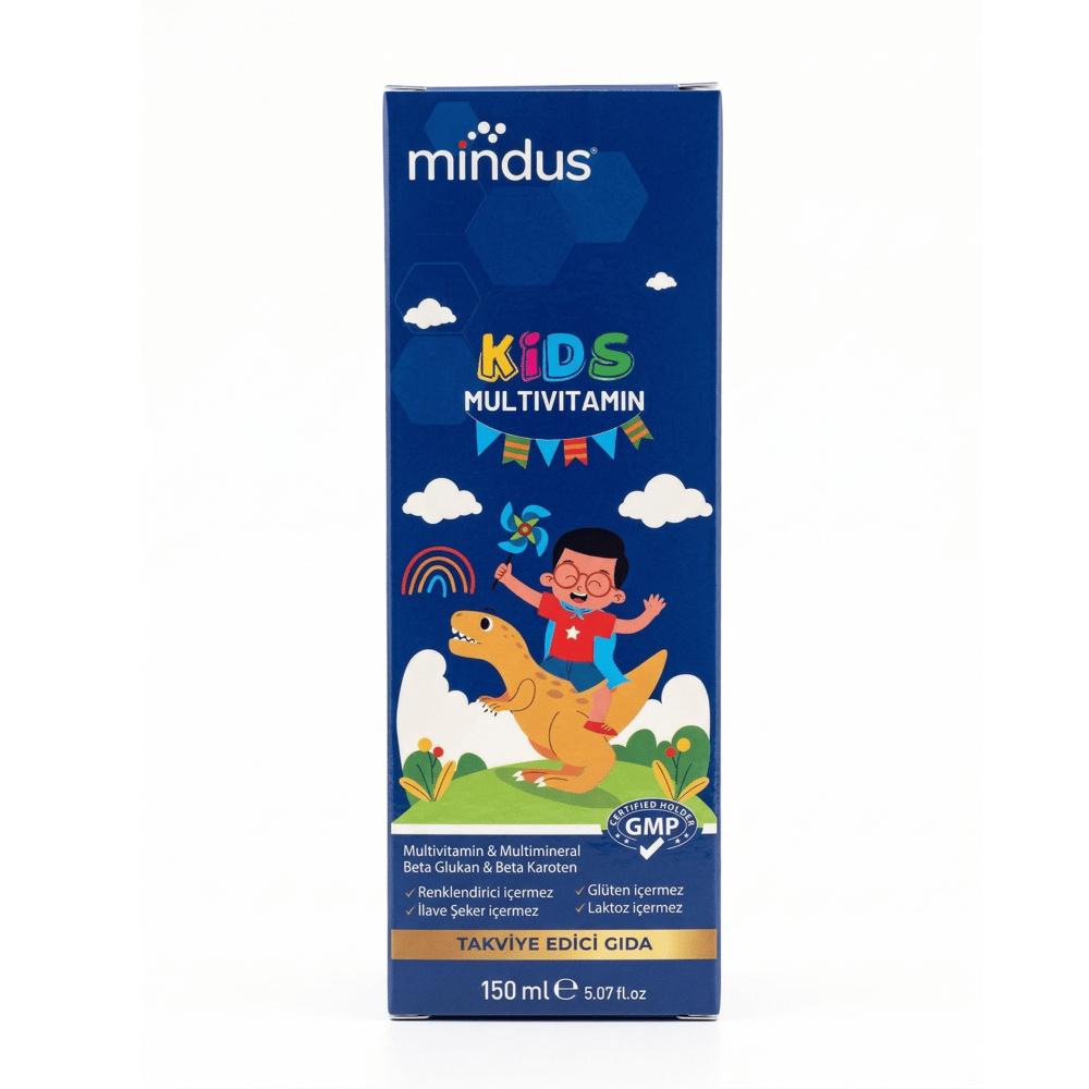 Mindus Kids Multivitamin Şurup 150 ml