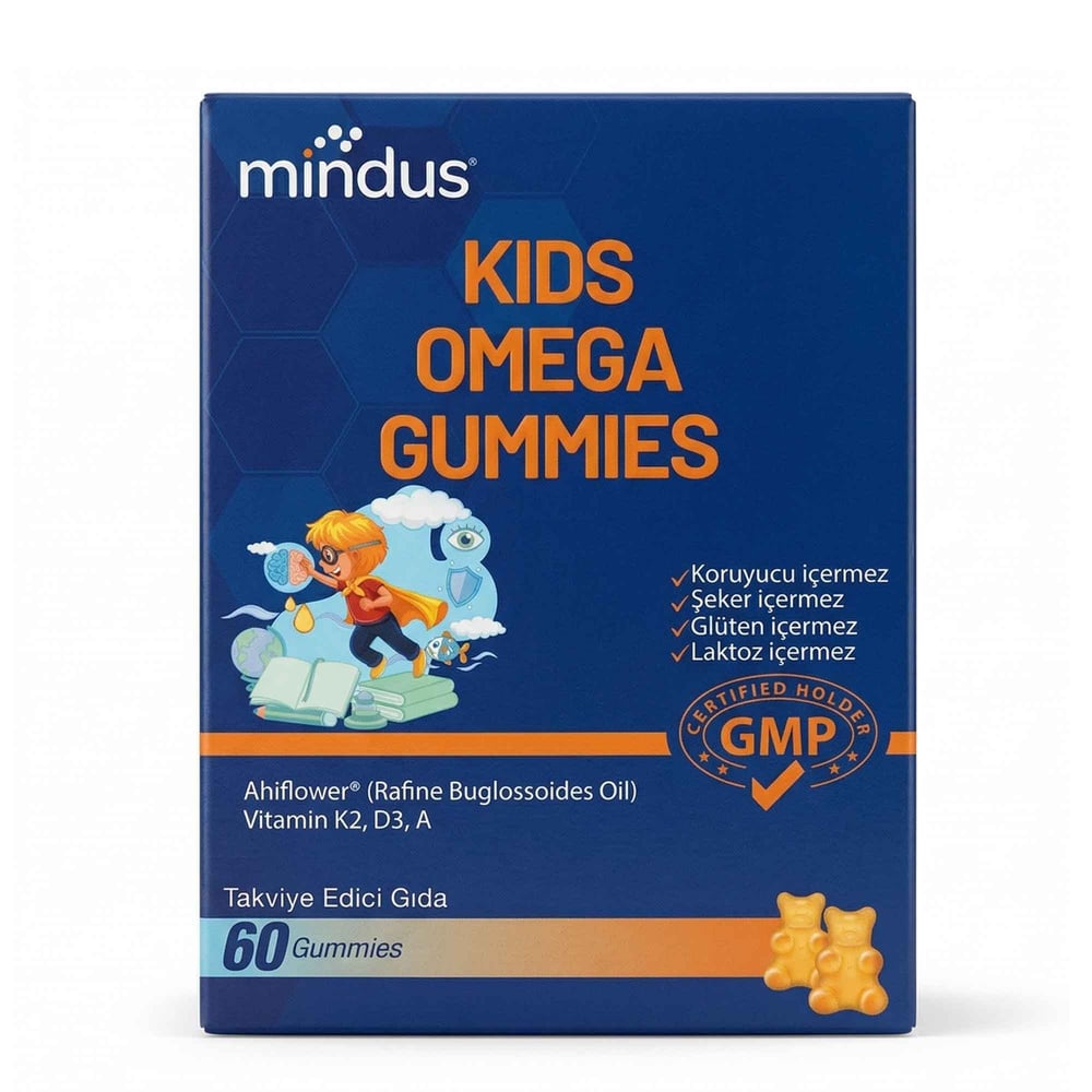 Mindus Kids Omega 60 Gummies