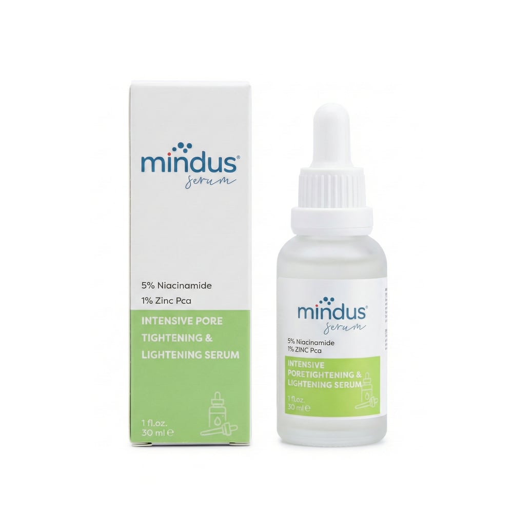 Mindus Siyah Nokta ve Sivilce Karşıtı Niacinamide Cilt Bakım Serumu 30 Ml (niacinamide 5% & Zinc Pca 1%)