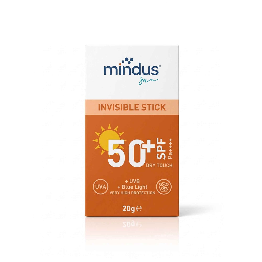 Mindus Yüksek Korumalı Yeni Nesil Filtreli Suya Dayanıklı Sun Stick Güneş Kremi 50+ SPF 20 gr