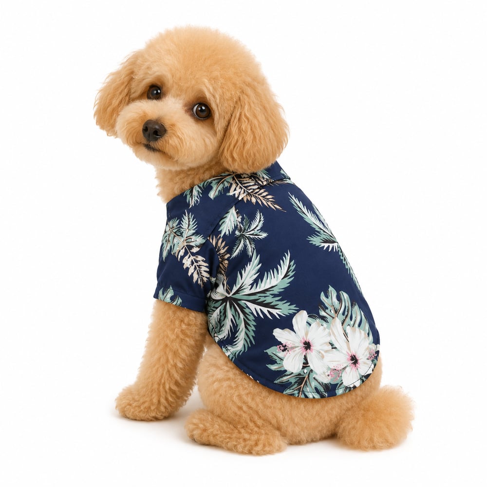 DolcePets Hawaii/Lacivert Gömlek