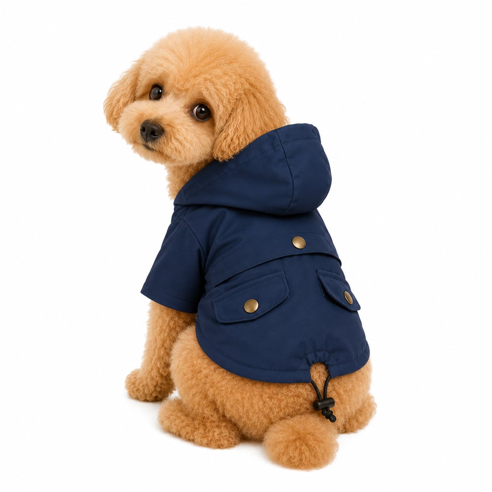 DolcePets Köpek Yağmurluğu Lacivert