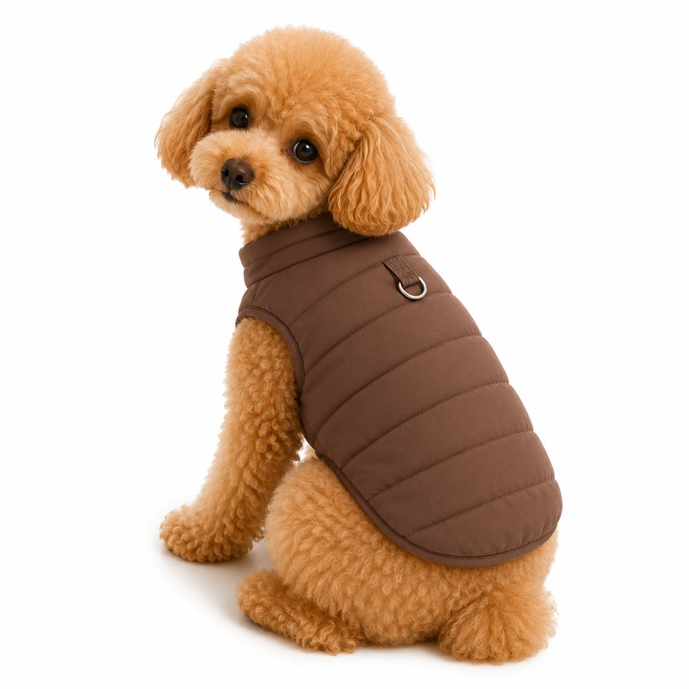 DolcePets Şişme Mont/Kahverengi