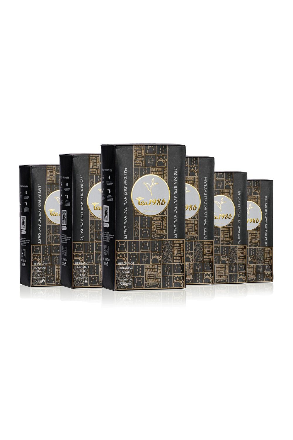Bergamot Aromalı Çay 500gr 6'lı Paket