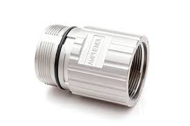 MC1JJN0600 6 position receptacle extension, threaded, male