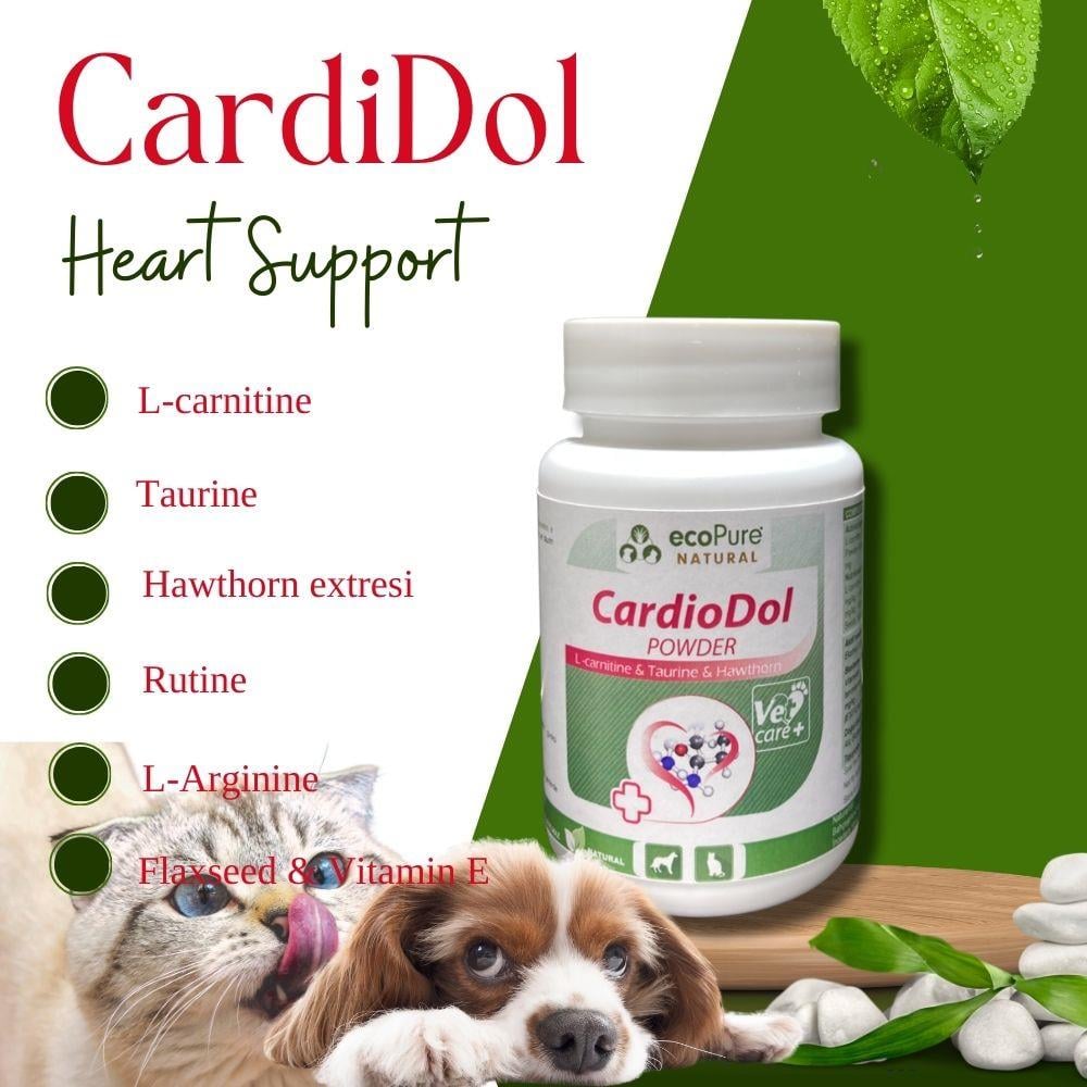 CardioDol Powder Kedi & Köpek Kalp Fonksiyon Desteği 40g