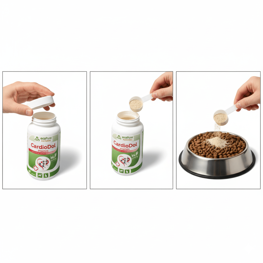 CardioDol Powder Kedi & Köpek Kalp Fonksiyon Desteği 90g