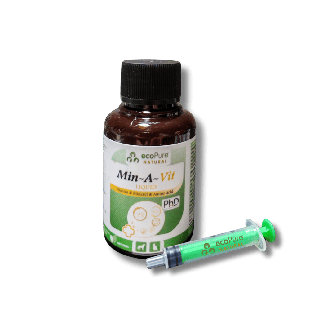Min-A-Vit® Liquid Dog & Cat 50ml Vitamin, Mineral, Amino Asit Desteği
