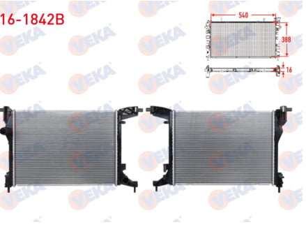 SU RADYATORU BRAZING FIAT EGEA 1.4 16v M-T AC+/- 2015-