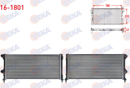 SU RADYATORU MEKANIK FIAT DOBLO (119,223) 1.3 MJT M-T 2001-2010
