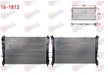 SU RADYATORU MEKANIK FIAT LINEA (323) 1.3 MJT 90 HP M-T 2007-