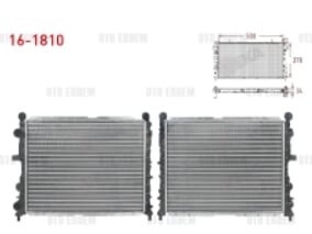 SU RADYATORU MEKANIK FIAT TEMPRA 1.6 i.e. AC+/- M-T 1992-1999