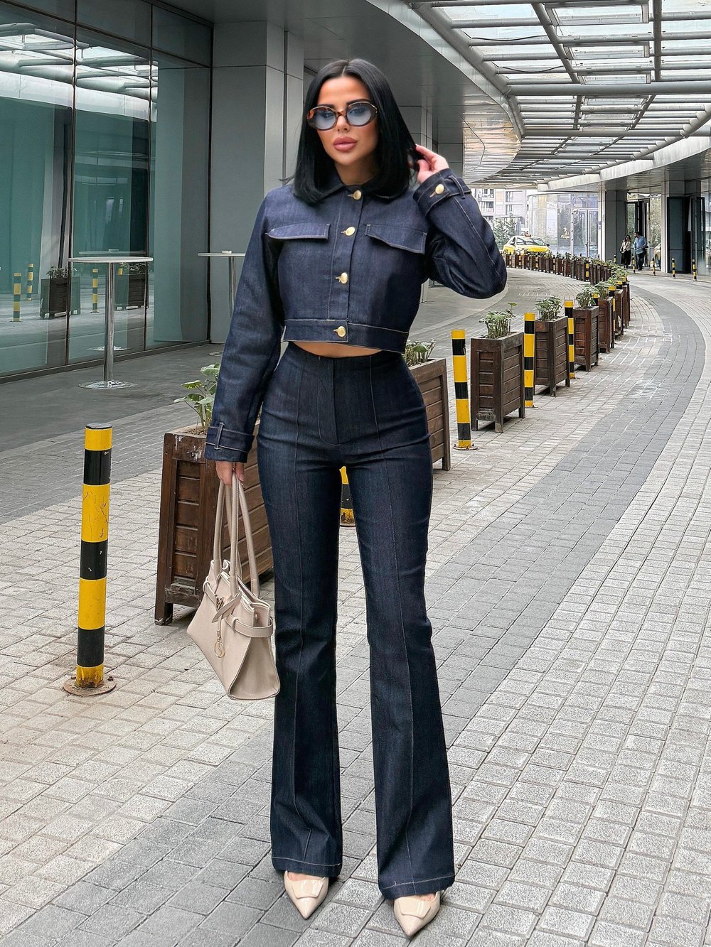 Sezan Denim Takım Lacivert