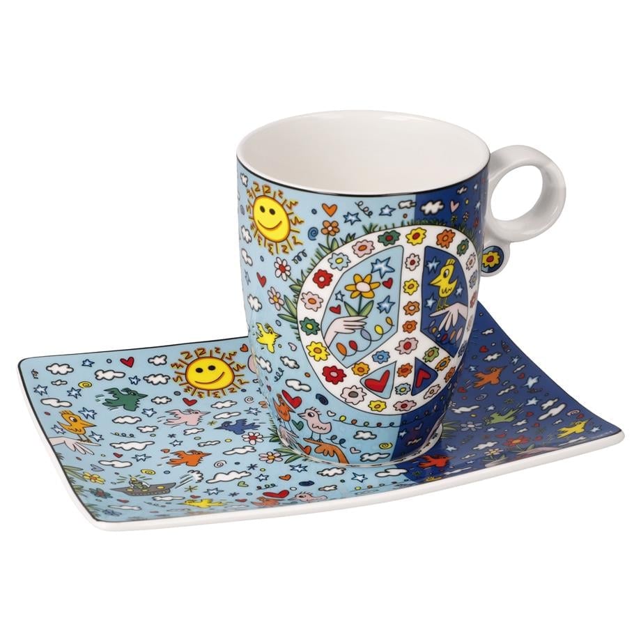 Give Peace a Chance Kupa - James Rizzi