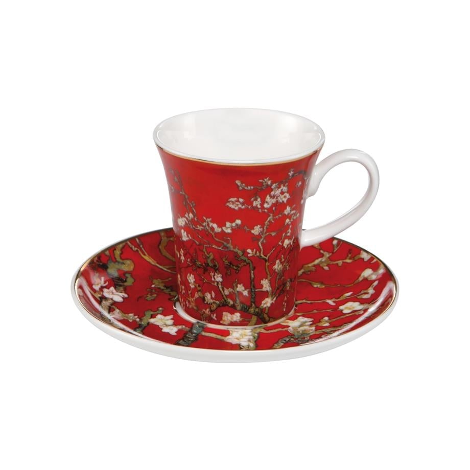 Almond Tree Red Fincan