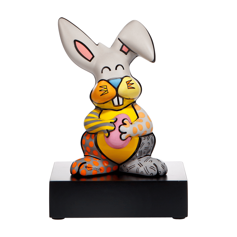 Goebel Porzellan GmbHGoebel66452891Grey Rabbit Figur - Romero Britto | GoebelGrey Rabbit Figur - Romero Britto