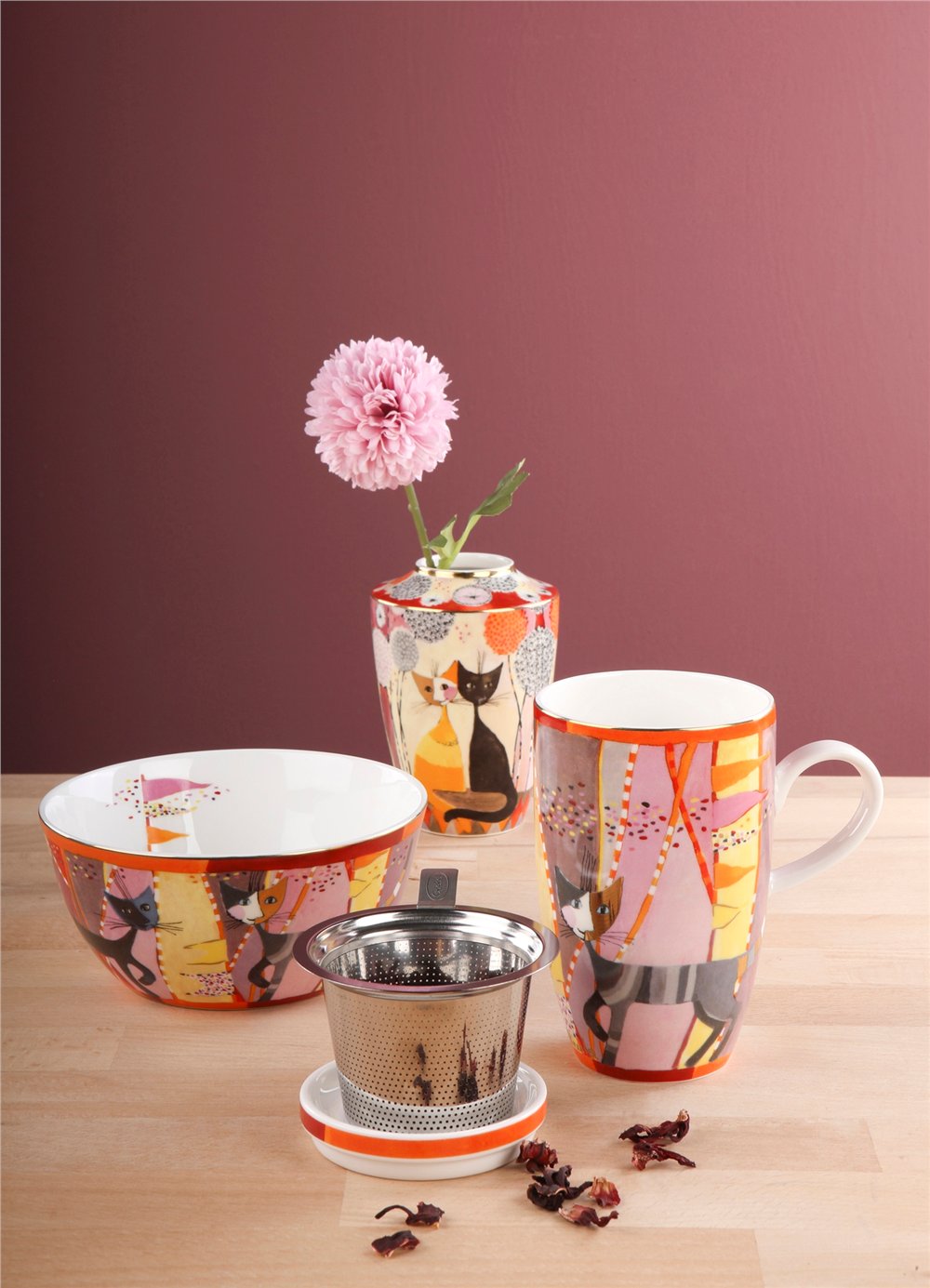 Goebel Porzellan GmbHGoebel x Rosina Wachtmeister66861081Sottosopra Mug | Rosina Wachtmeister | GoebelSottosopra Mug 