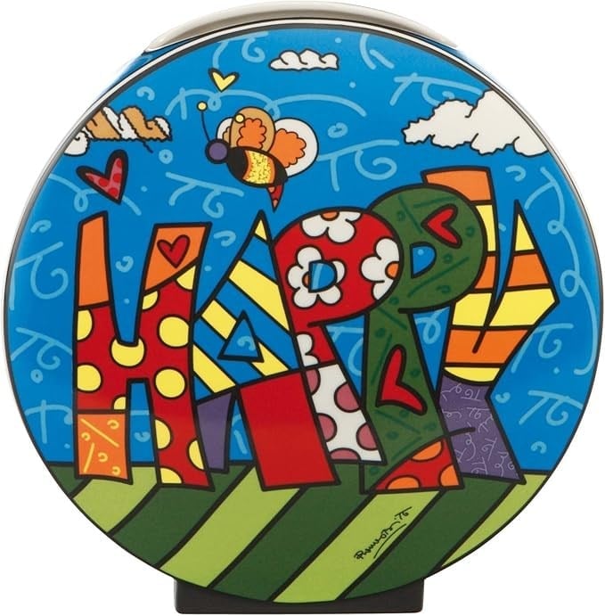 Goebel Porzellan GmbHGoebel66452421Happy Vazo - Romero Britto | GoebelHappy Vazo - Romero Britto