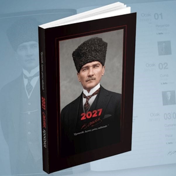 2027 Atatürk Ajandası - Kalpaklı
