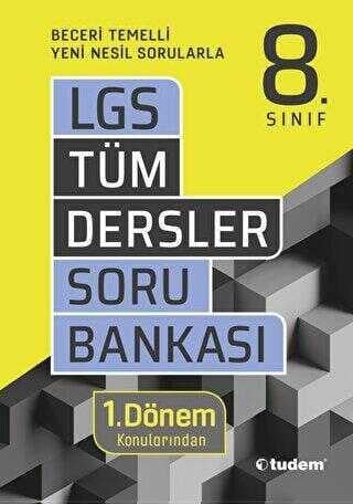8. Sınıf LGS 1. Dönem Tüm Dersler Soru Bankası Tudem Eğitim