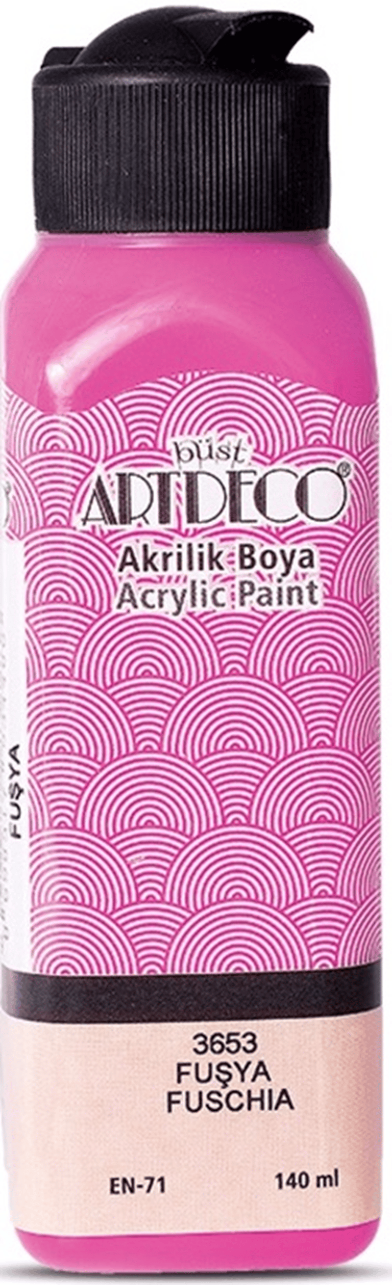 ARTDECO AKRİLİK BOYA 140 ML FUŞYA Y-070R-3653