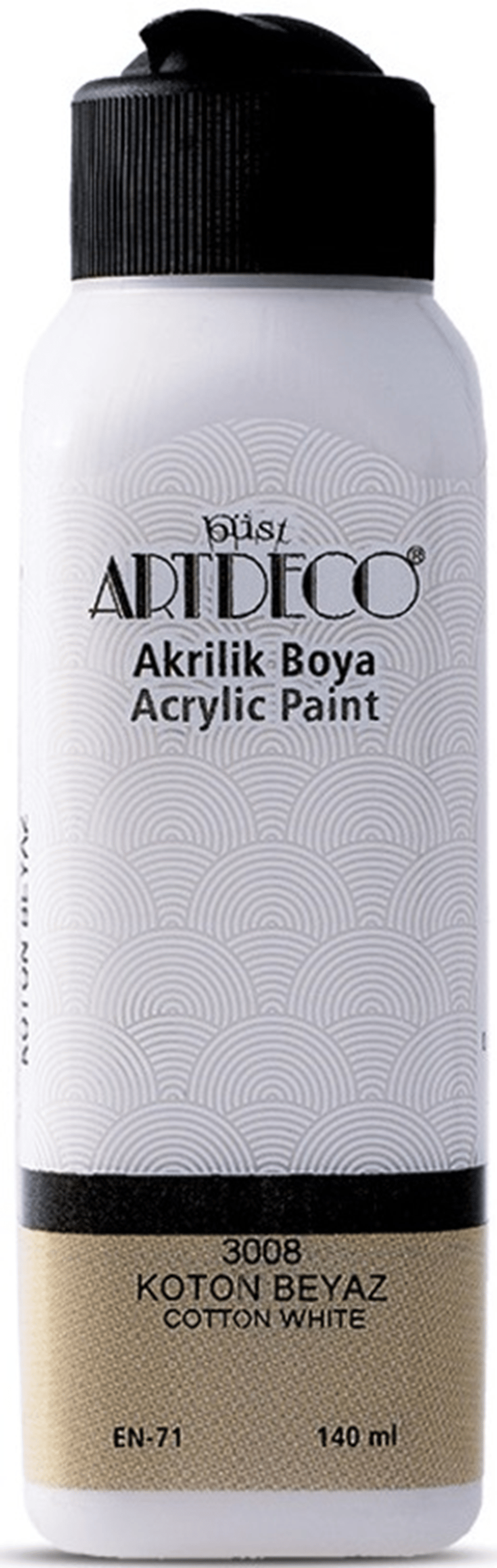 ARTDECO AKRİLİK BOYA 140 ML KOTON BEYAZ Y-070R-3008