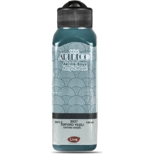 ARTDECO AKRİLİK BOYA 140 ML OXFORD YEŞİLİ Y-070R-3637