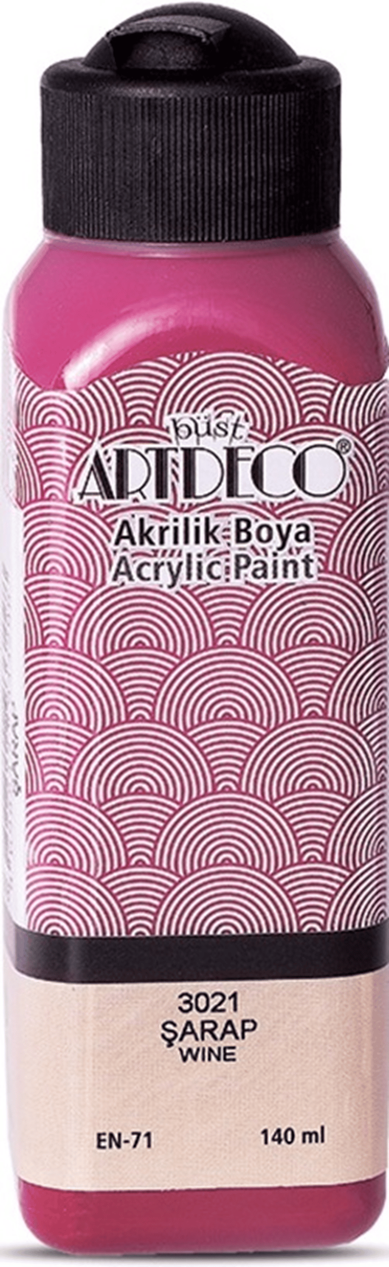 ARTDECO AKRİLİK BOYA 140 ML ŞARAP Y-070R-3021