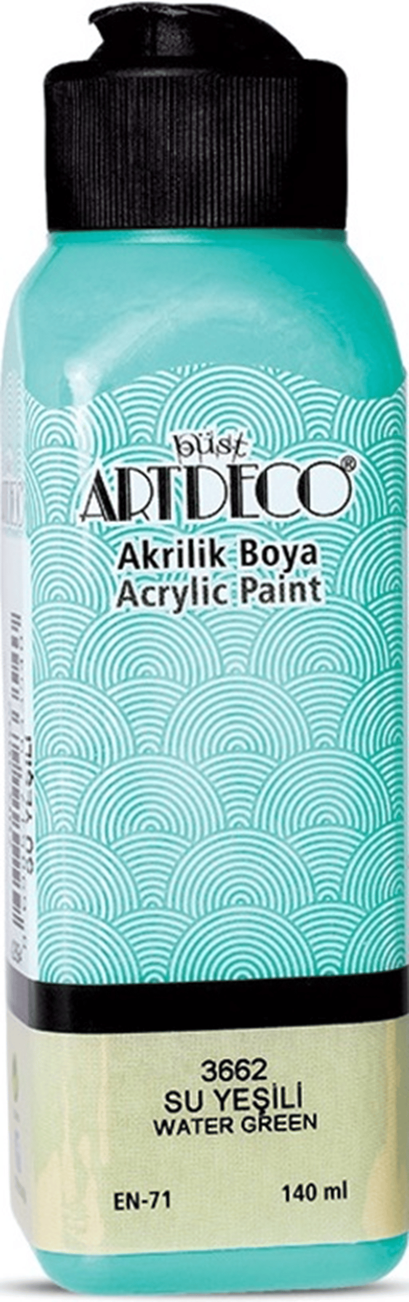 ARTDECO AKRİLİK BOYA 140 ML SU YEŞİLİ Y-070R-3662