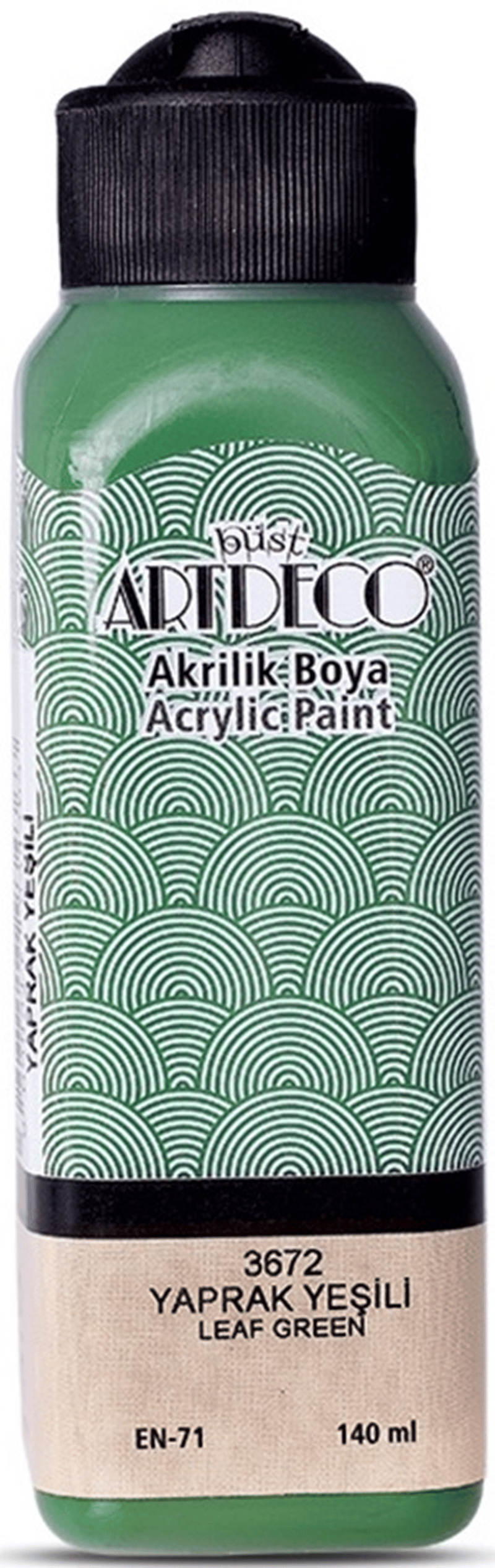 ARTDECO AKRİLİK BOYA 140 ML YAPRAK YEŞİL Y-070R-3672
