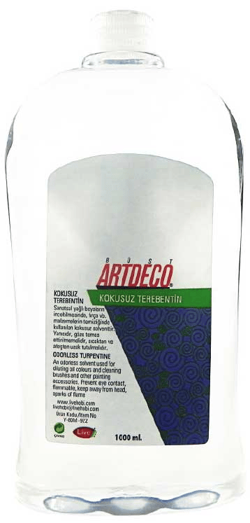 ARTDECO TEREBENTİN KOKUSUZ 1000 ML Y-053M-921