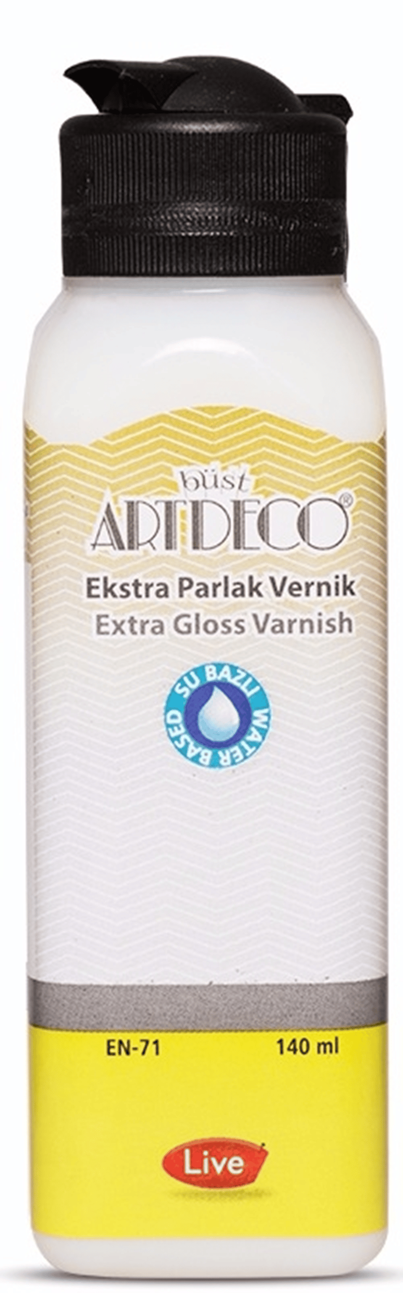 ARTDECO VERNİK SU BAZLI EKSTRA PARLAK 140 ML Y-073R-04