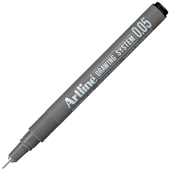 ARTLINE ÇİZİM KALEMİ DRAWING SYSTEM 2305 0.05 SİYAH A-EK-2305 BLACK