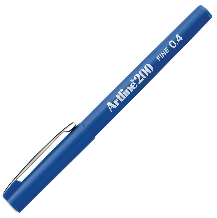 ARTLINE FINELINER KALEM FINE 200N 0.4 MAVİ A-EK-200N BLUE