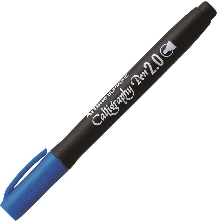 ARTLINE KALİGRAFİ KALEMİ SUPREME CALLIGRAPHY PEN 242 2.0 MAVİ A-EPF-242 BLUE